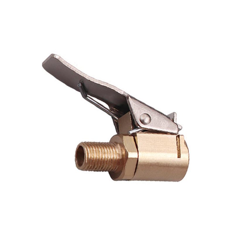 Air pump adapter for car use, American-style threaded air nozzle, quick conversion head clip type air nozzle.